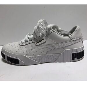 Puma Women’s California White Sneakers, Size 7.5 M